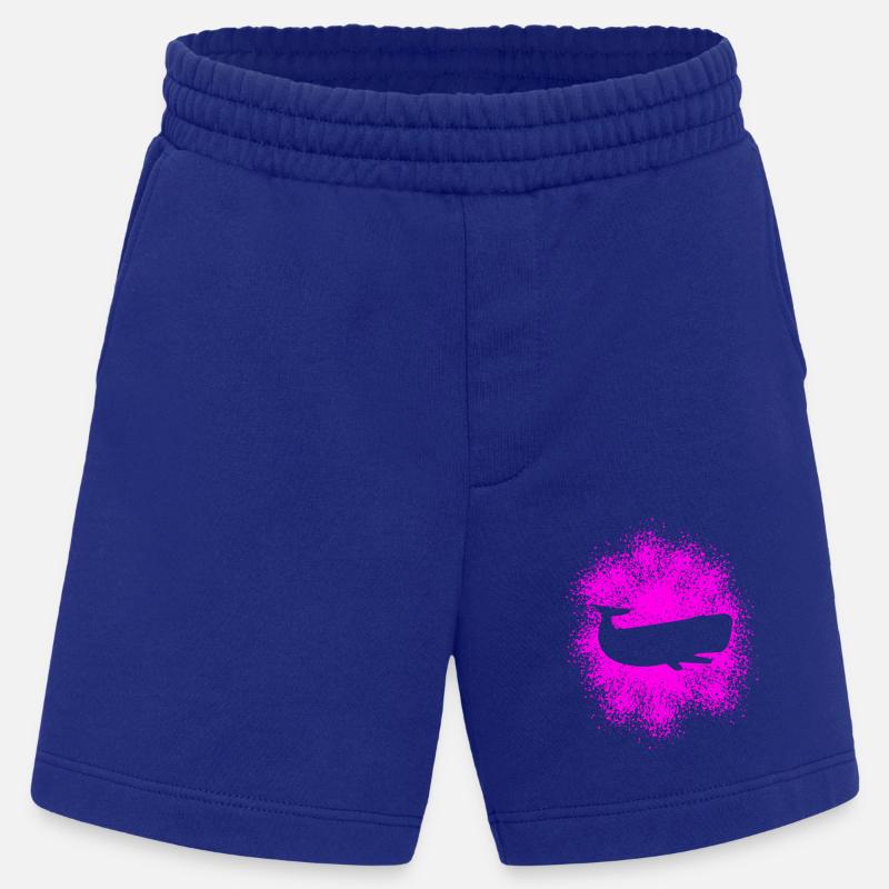 Pottwal Ocean Schützer - Heavyweight Shorts - made by SPREAD  - Iconic Blue