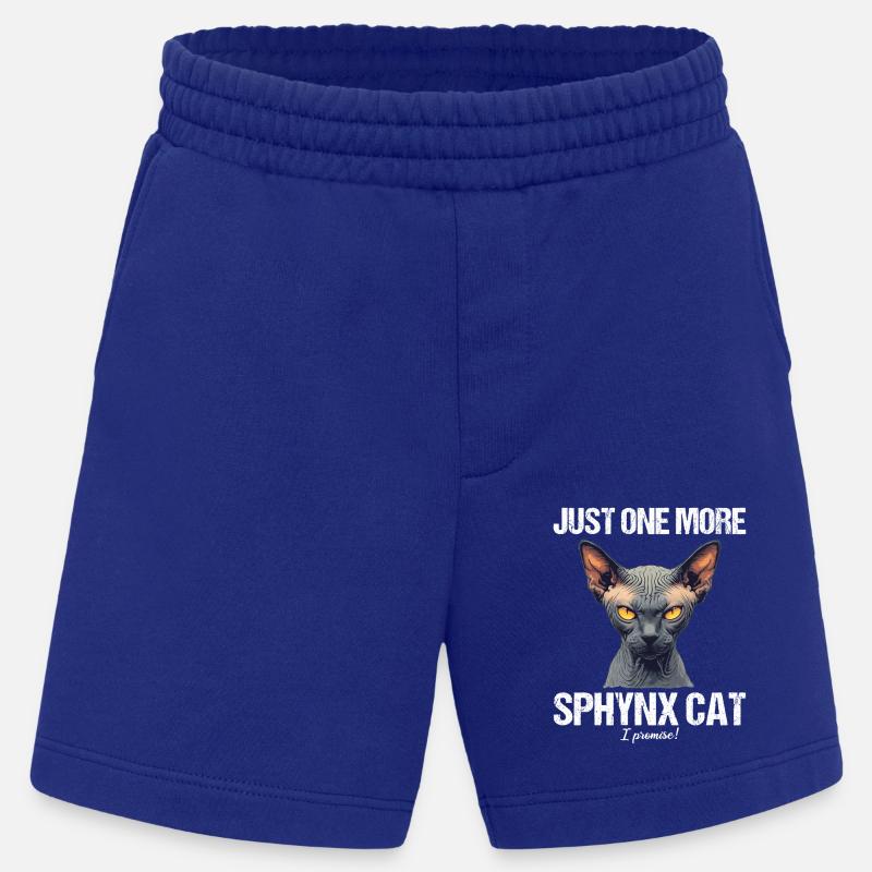 Sphynx Kätzchen Sphynx Katze - Heavyweight Shorts - made by SPREAD - Iconic Blue