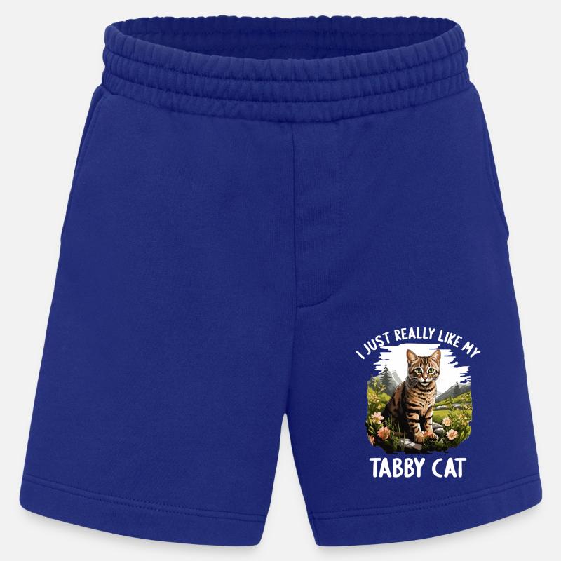 Tabby Kätzchen Tabby Katze - Heavyweight Shorts - made by SPREAD  - Iconic Blue