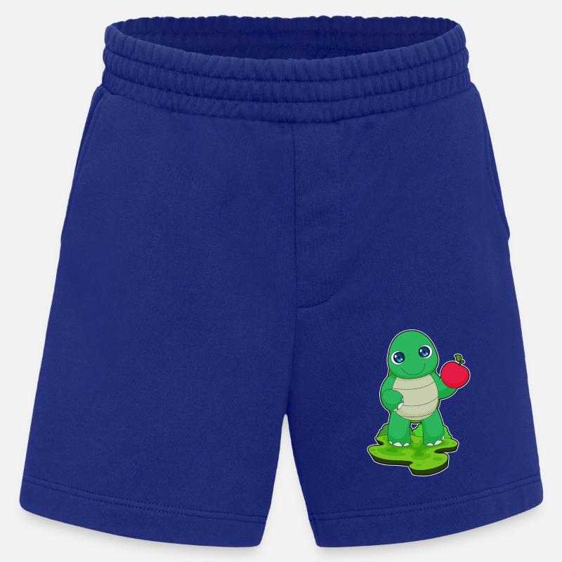 Turtle Apple Fruit - Heavyweight Shorts - made by SPREAD - Iconic Blue