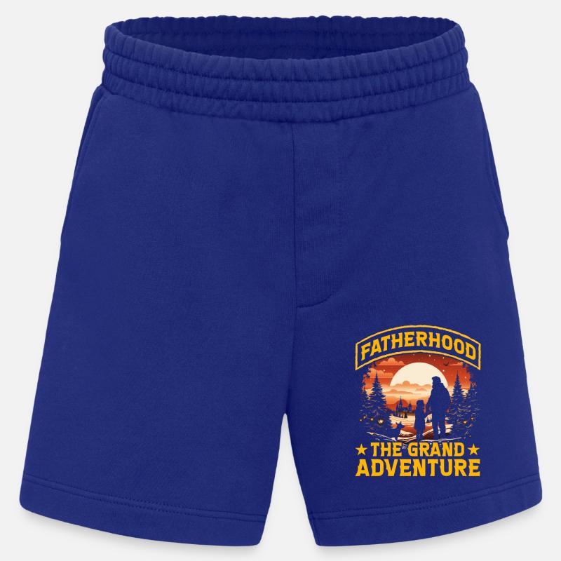 Vaterschaft das große Abenteuer - Heavyweight Shorts - made by SPREAD  - Iconic Blue