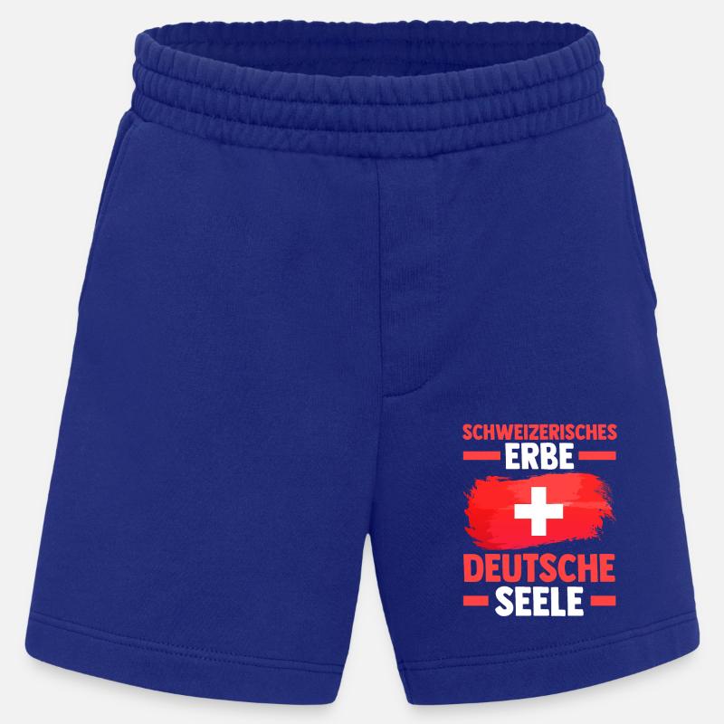 Schweizer Schweiz - Heavyweight Shorts - made by SPREAD - Iconic Blue