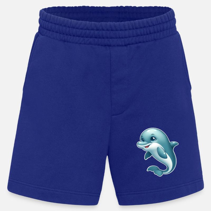 Delfin - Heavyweight Shorts - made by SPREAD  - Iconic Blue