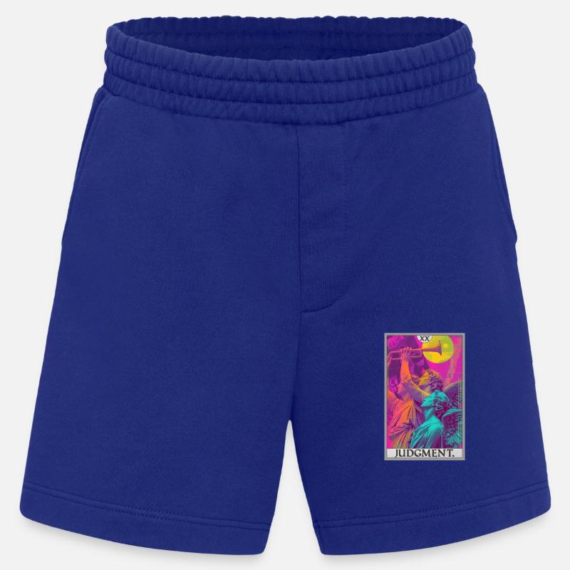 Tarotkarten Tarotkarte 20 Judgment Gericht - Heavyweight Shorts - made by SPREAD - Iconic Blue
