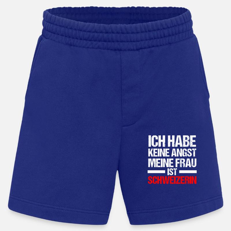 Schweizer Schweiz - Heavyweight Shorts - made by SPREAD - Iconic Blue