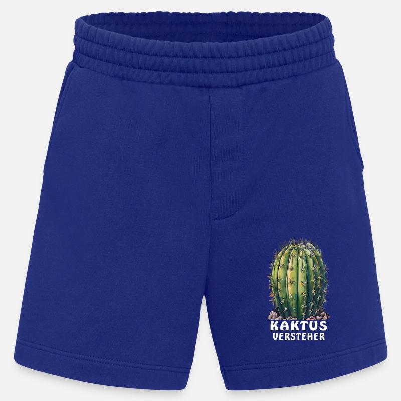 COMPRÉHENSEUR DE CACTUS - Short bio épais fabriqué en UE - Iconic Blue
