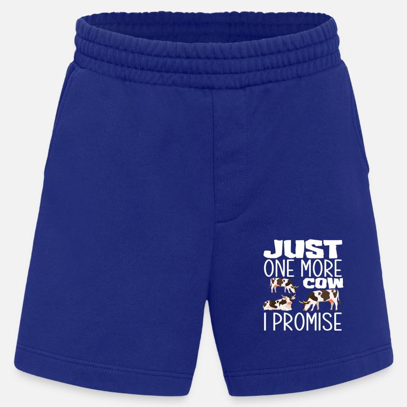 Nur Noch Eine Kuh Versprochen - Heavyweight Shorts - made by SPREAD - Iconic Blue