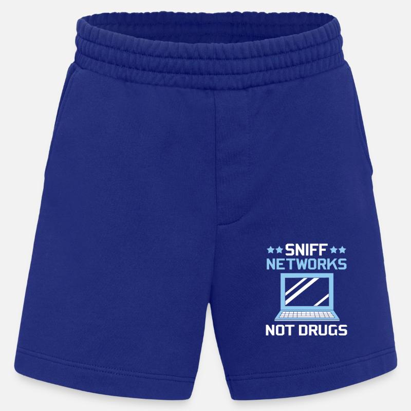 Cybersecurity Cyber Programmierer Hacker - Heavyweight Shorts - made by SPREAD - Iconic Blue