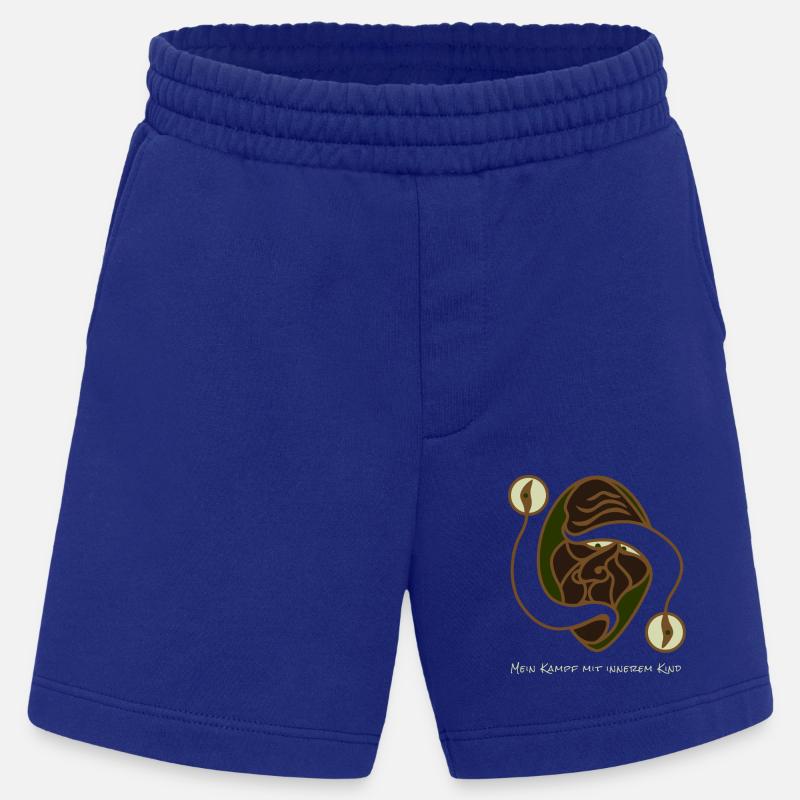 Kampf Mit Innerem Kind - Heavyweight Shorts - made by SPREAD - Iconic Blue