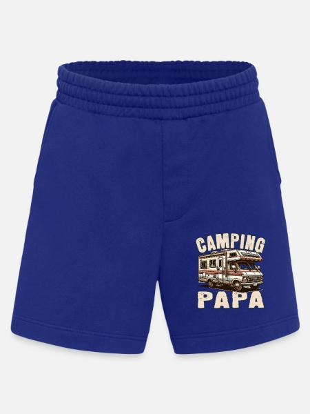 Camping Papa - Heavyweight Shorts - made by SPREAD - Iconic Blue