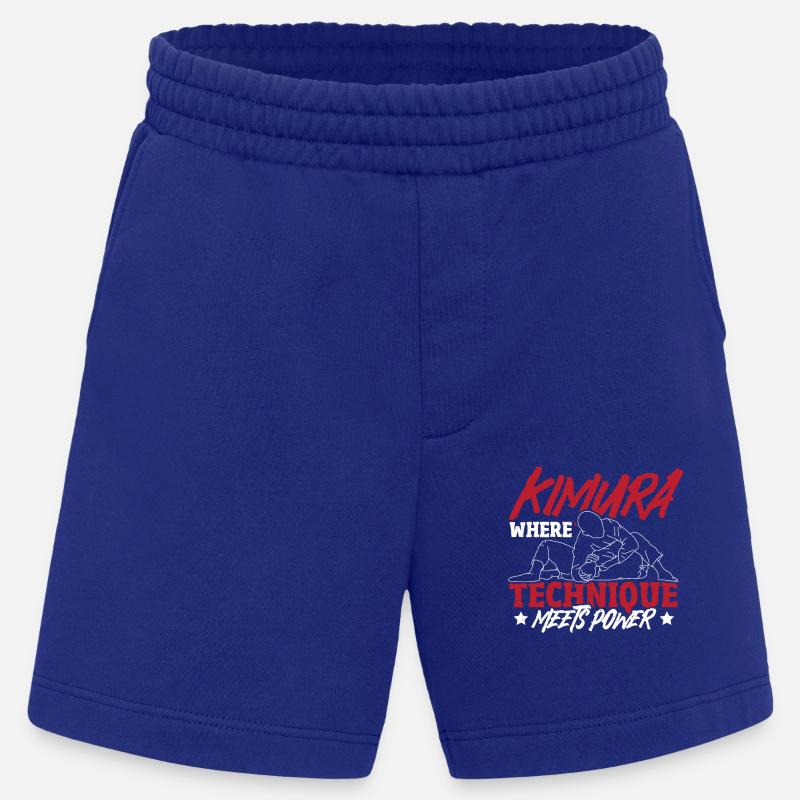 Grappling, Jiu-Jitsu-Kampfsport, Kimura - Heavyweight Shorts - made by SPREAD  - Iconic Blue