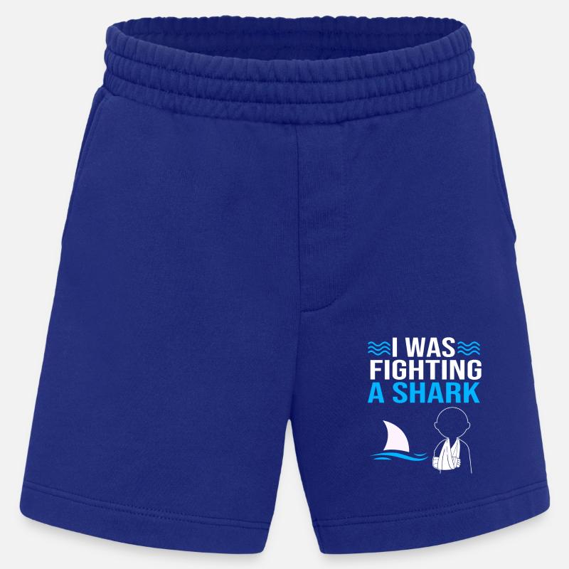 Gebrochener Arm Knochen Knochenbruch - Heavyweight Shorts - made by SPREAD  - Iconic Blue