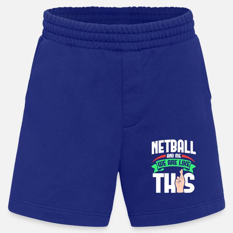 Netball moi, c’est comme - Short bio épais fabriqué en UE - Iconic Blue