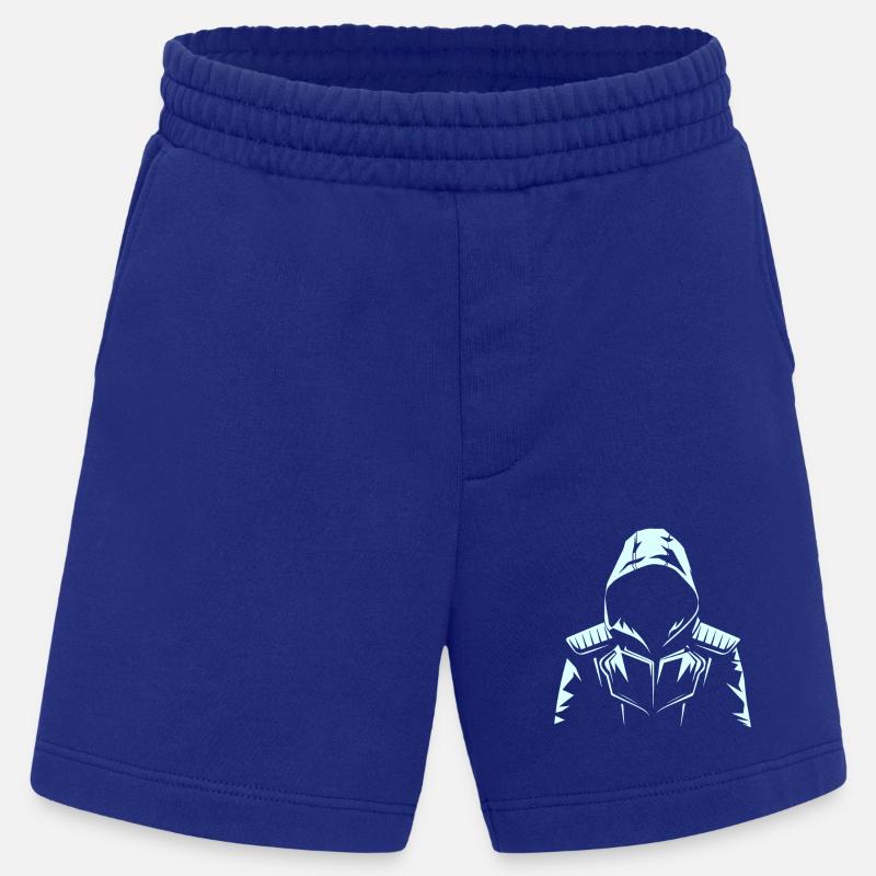 VISUALISIERUNG - Heavyweight Shorts - made by SPREAD  - Iconic Blue