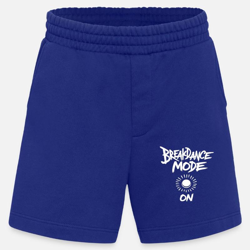 Breakdance Mode On Breakdance Breakdancing - Heavyweight Shorts - made by SPREAD  - Iconic Blue