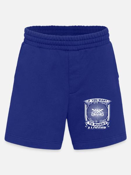 Logger Marry A Logger - Heavyweight Shorts - made by SPREAD - Iconic Blue