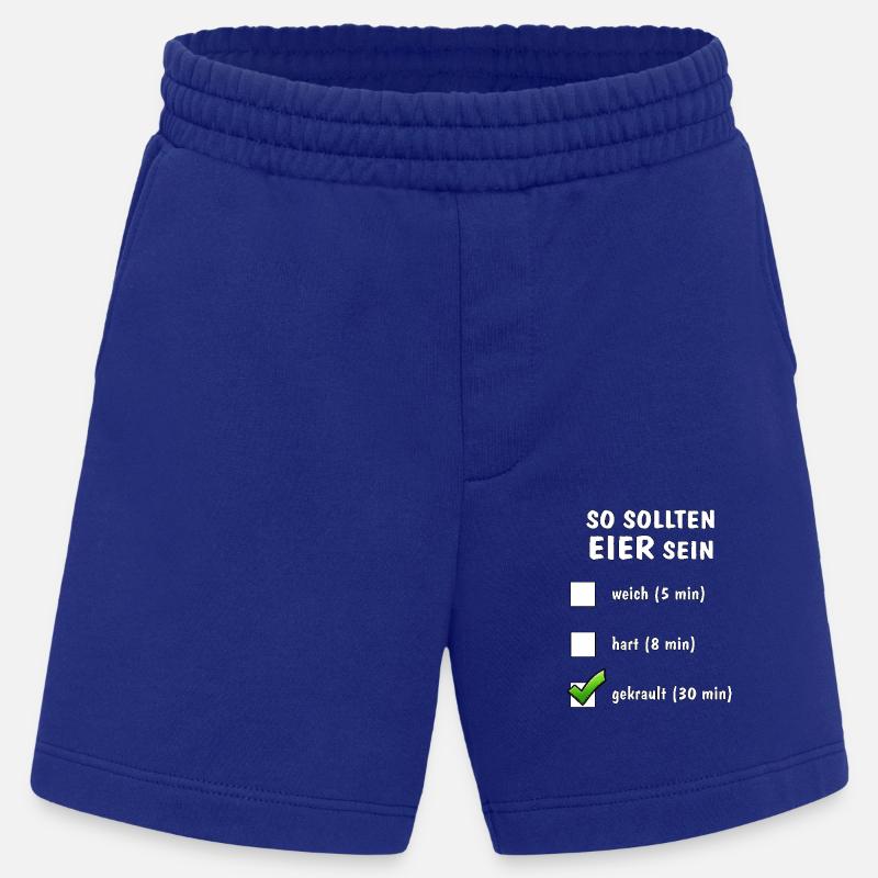 SO SOLLTEN EIER SEIN - Heavyweight Shorts - made by SPREAD - Iconic Blue
