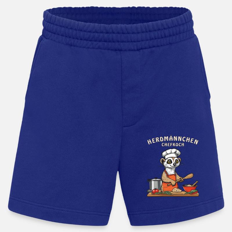 HERDMÄNNCHEN CHEFKOCH - Heavyweight Shorts - made by SPREAD - Iconic Blue