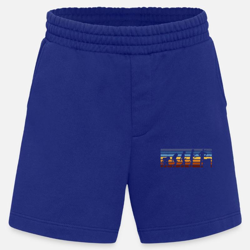 Maurer Evolution Retro-stil - Heavyweight Shorts - made by SPREAD  - Iconic Blue