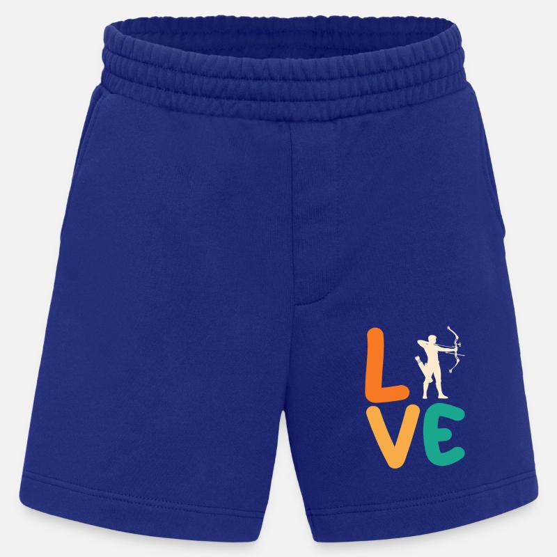Bogenschütze Bogenschießen - Heavyweight Shorts - made by SPREAD  - Iconic Blue