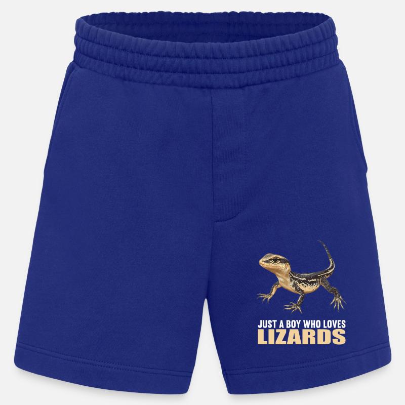Eidechsen Eidechse - Heavyweight Shorts - made by SPREAD  - Iconic Blue