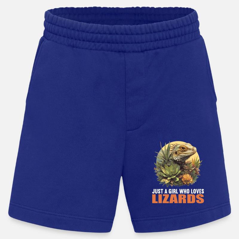 Eidechsen Eidechse - Heavyweight Shorts - made by SPREAD  - Iconic Blue