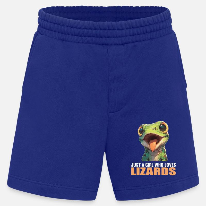 Eidechsen Eidechse - Heavyweight Shorts - made by SPREAD  - Iconic Blue