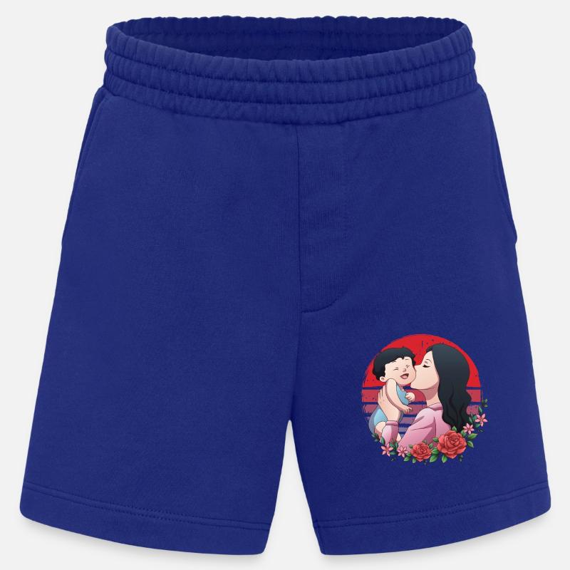 Mama der Fee Eins - Heavyweight Shorts - made by SPREAD  - Iconic Blue