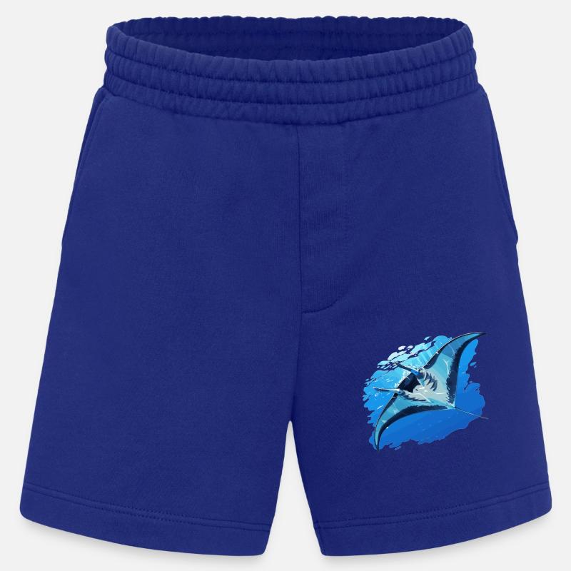 Manta Rays Manta Rays - Heavyweight Shorts - made by SPREAD - Iconic Blue