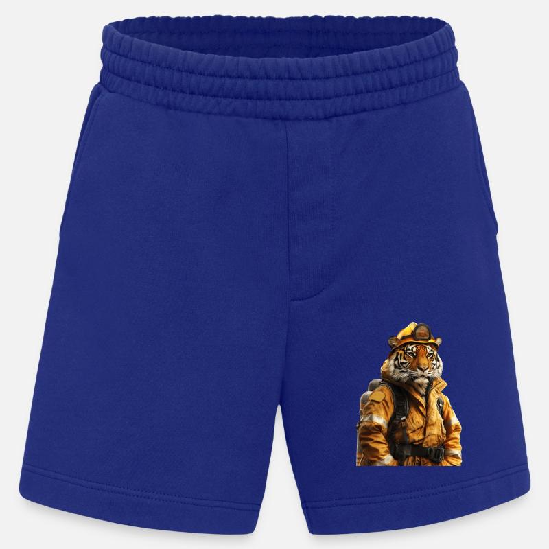Tiger - Heavyweight Shorts - made by SPREAD  - Iconic Blue