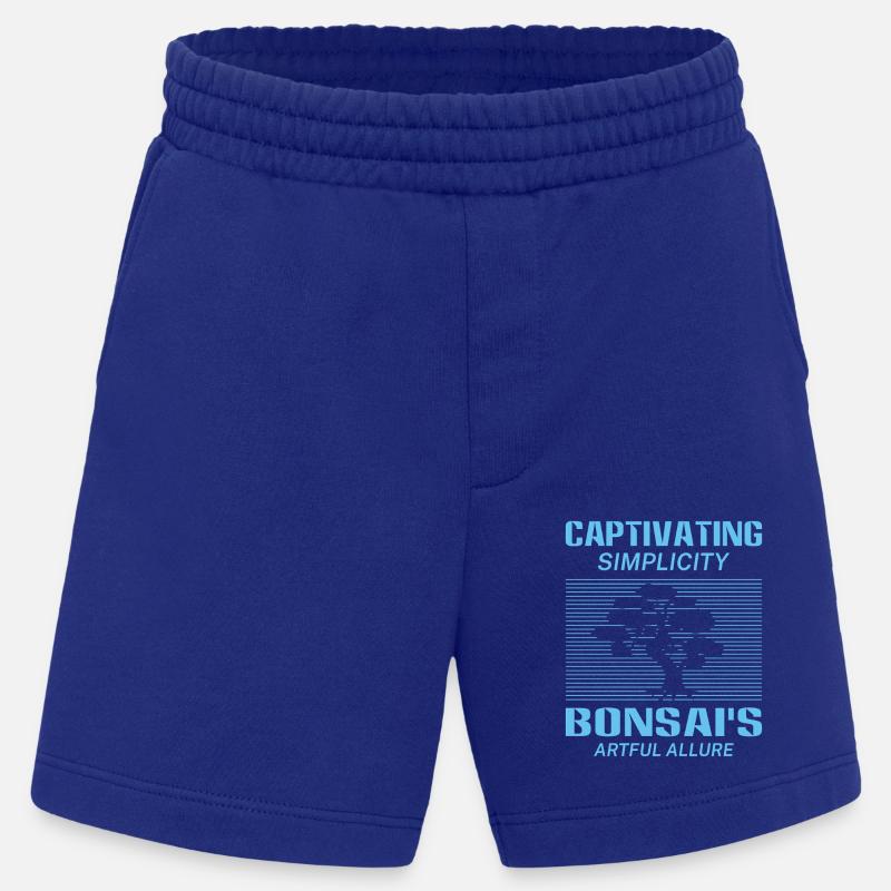 Bonsai Tree - Heavyweight Shorts - made by SPREAD  - Iconic Blue