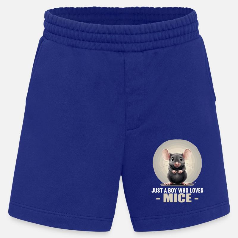 Mäuse Maus - Heavyweight Shorts - made by SPREAD  - Iconic Blue