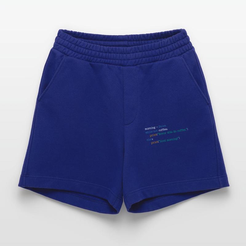 Informatica Koffie Code Programmeur Gift Heavyweight organic shorts made in EU