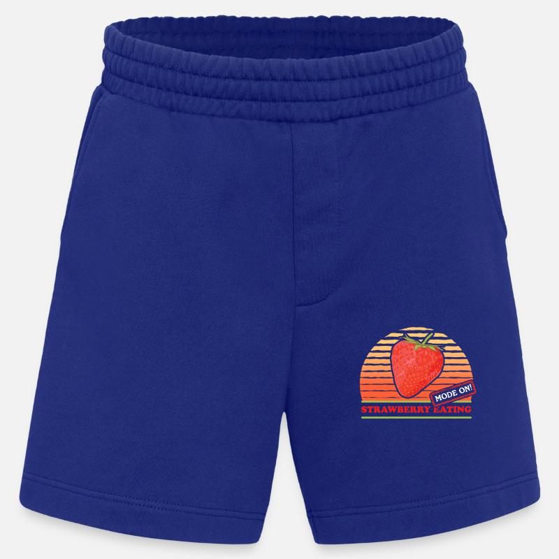 Erdbeeren Erdbeere Strawberry Geschenke - Heavyweight Shorts - made by SPREAD  - Iconic Blue