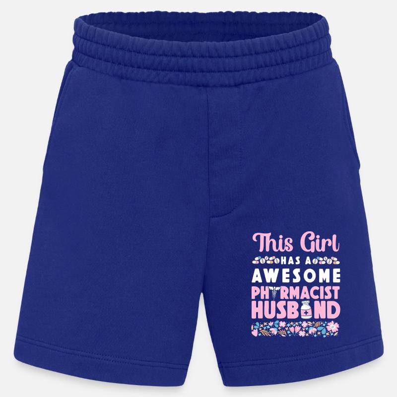 Pharmacy Tech Technician - Heavyweight Shorts - made by SPREAD - Iconic Blue