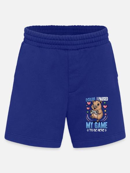 Capybara Gamer Gaming - Heavyweight Shorts - made by SPREAD  - Iconic Blue