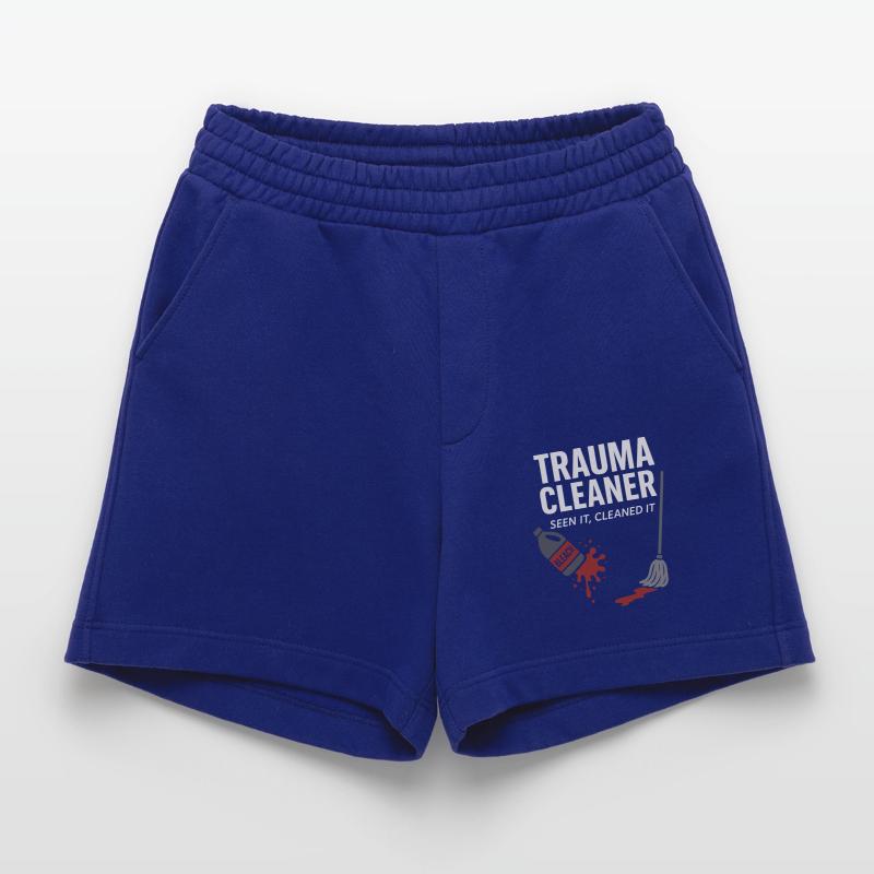 Forensic Cleaner Dark Humor Tatort Biohazard Heavyweight Shorts - made by SPREAD 