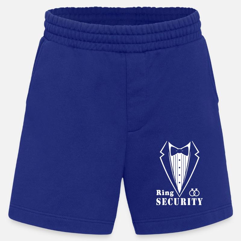 Ring Security Suit - Heavyweight Shorts - made by SPREAD  - Iconic Blue