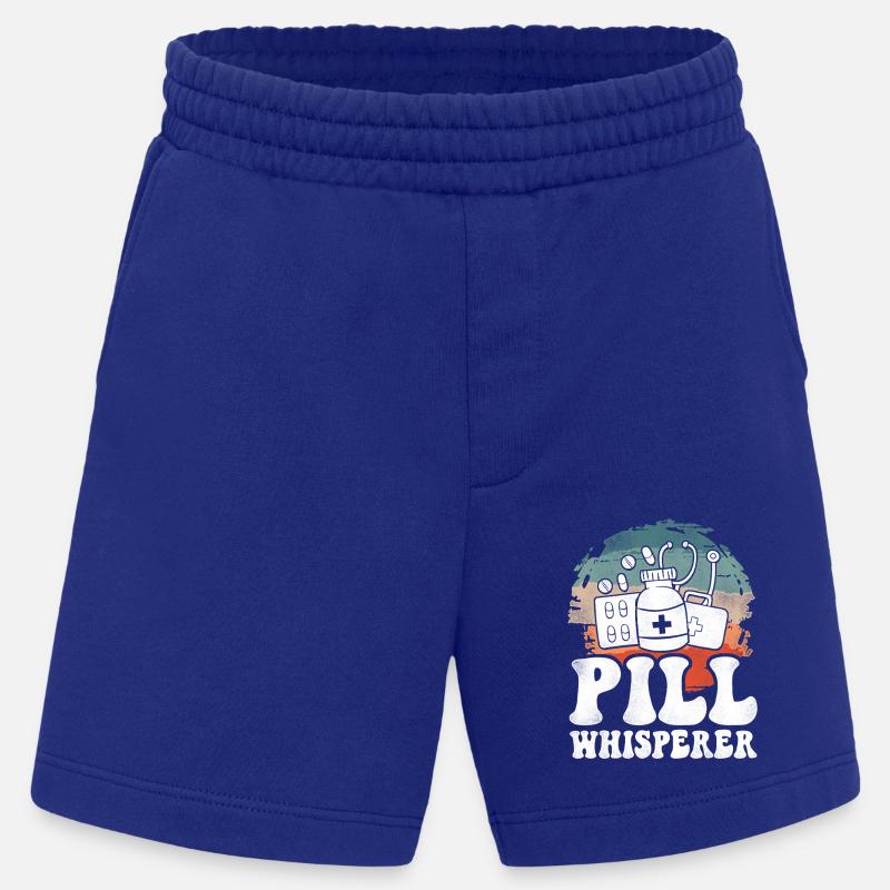 Pharmacy Tech Technician - Heavyweight Shorts - made by SPREAD  - Iconic Blue