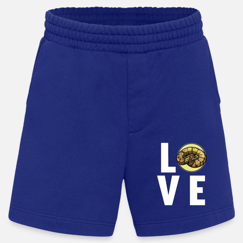 Ball Python Königspythons Königspython - Heavyweight Shorts - made by SPREAD  - Iconic Blue