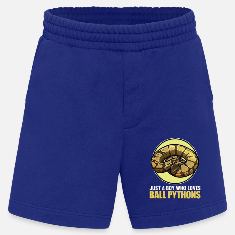 Ball Python Königspythons Königspython - Heavyweight Shorts - made by SPREAD  - Iconic Blue