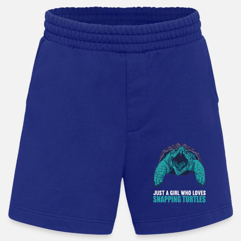 Snapping Turtles Snapping Turtle - Heavyweight Shorts - made by SPREAD  - Iconic Blue