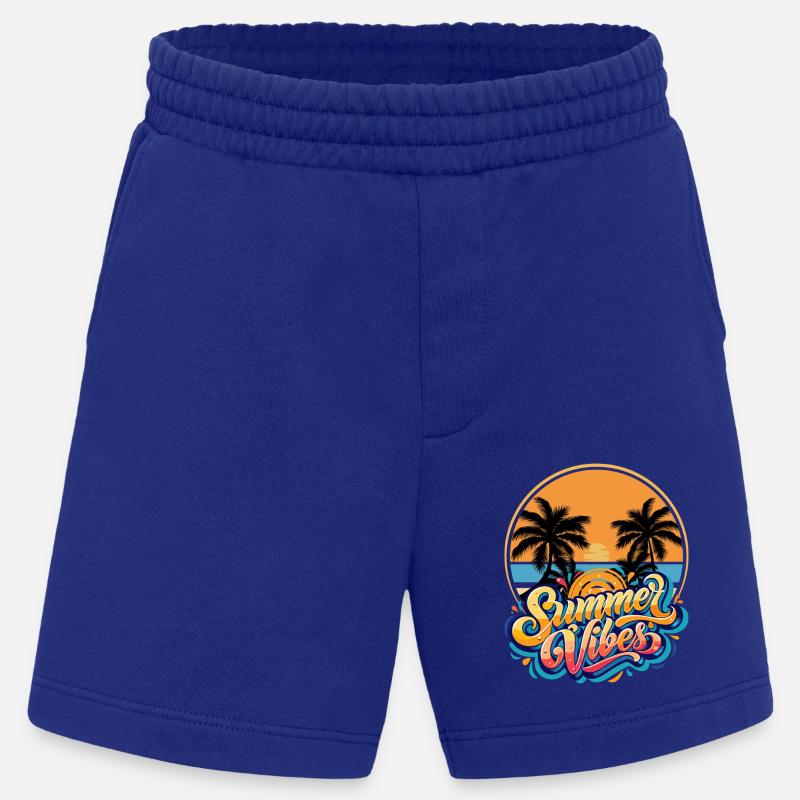 Summer Vibes - Heavyweight Shorts - made by SPREAD  - Iconic Blue