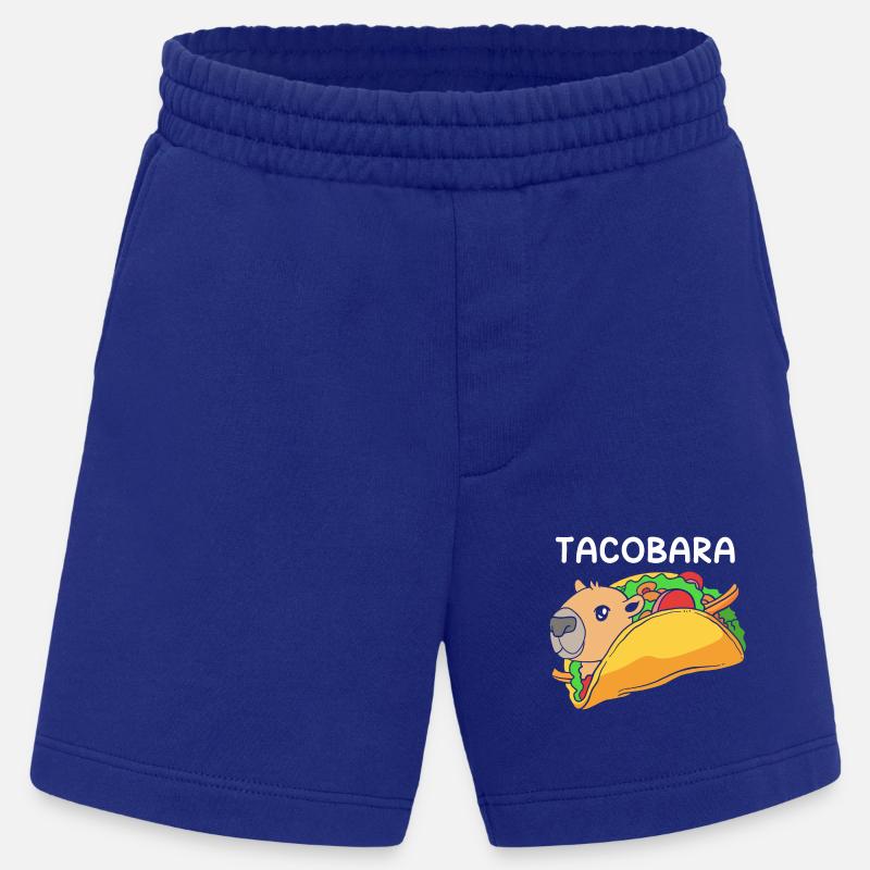 Capybara Taco - Short bio épais fabriqué en UE - Iconic Blue