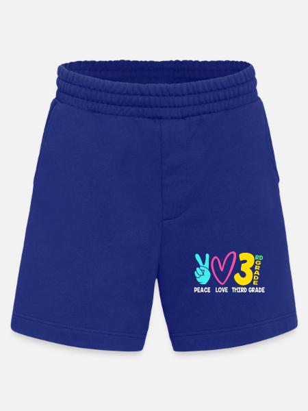 3rd Grade - Heavyweight Shorts - made by SPREAD  - Iconic Blue