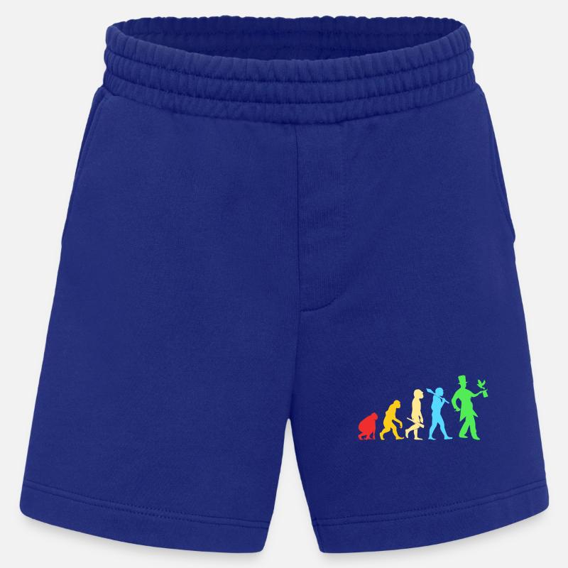 Zauberer Magie Magier Evolution - Heavyweight Shorts - made by SPREAD  - Iconic Blue