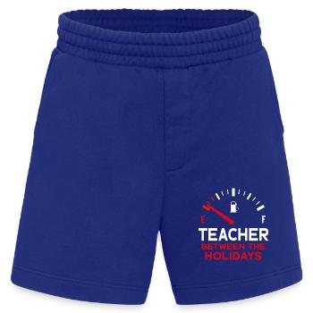 LEHRER ZWISCHEN DEN FERIEN - Heavyweight Shorts - made by SPREAD  - Iconic Blue - Vorne