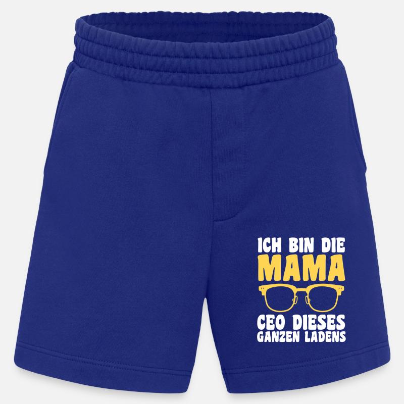 Mutter Team Mama - Heavyweight Shorts - made by SPREAD - Iconic Blue