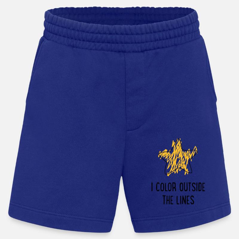 inadaptée - Short bio épais fabriqué en UE - Iconic Blue