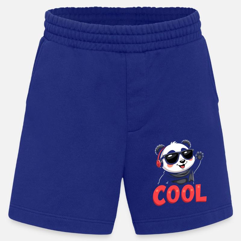 cooler Panda - Heavyweight Shorts - made by SPREAD  - Iconic Blue
